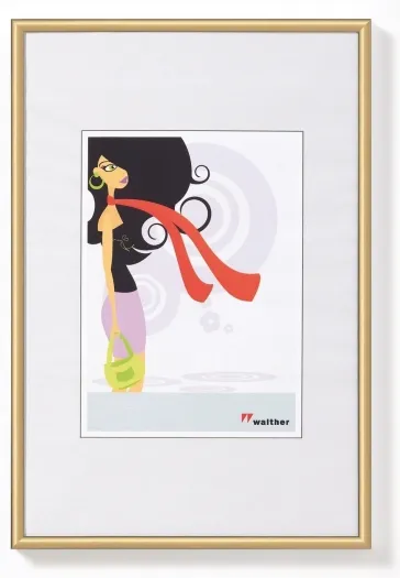 Walther Kunststoffrahmen KV050G New Lifestyle 40x50cm gold