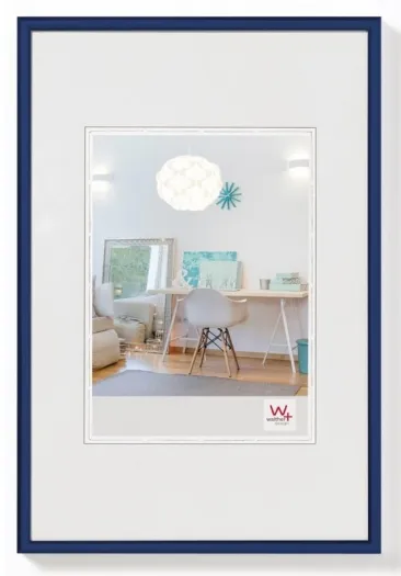 Walther Kunststoffrahmen KV130L New Lifestyle 21x29,7cm blau