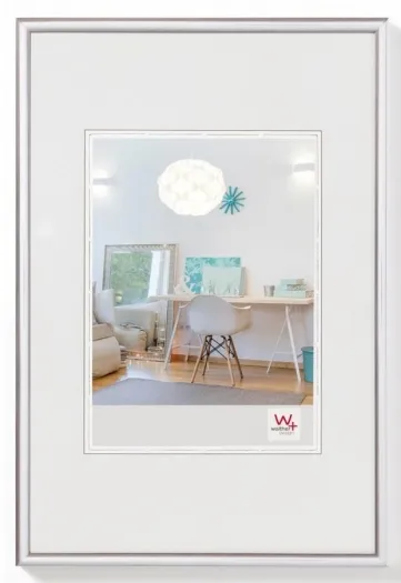 Walther Kunststoffrahmen KV130S New Lifestyle 21x29,7cm silber