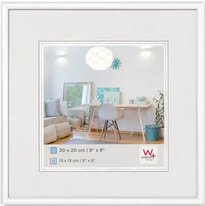 Walther Kunststoffrahmen KV220W New Lifestyle 20x20cm weiß