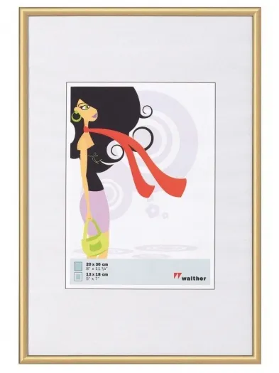 Walther Kunststoffrahmen KV430G New Lifestyle 24x30cm gold