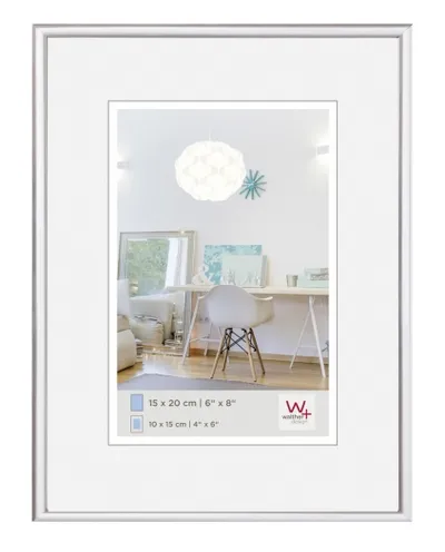 Walther Kunststoffrahmen KV520S New Lifestyle 15x20cm silber