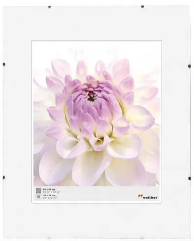 Rahmenloser Bildhalter 40x50cm antireflex