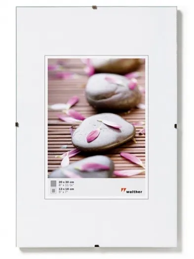 Rahmenloser Bildhalter - 29,7x42cm - Klarglas - RB342K