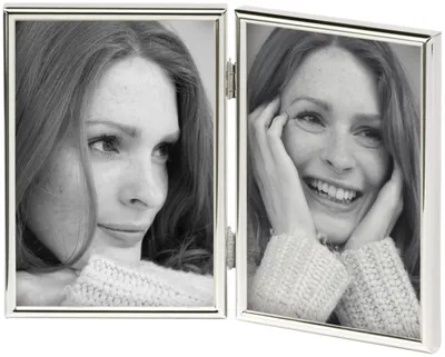 Walther WD215S Chloe Portraitrahmen, 2x10x15 cm, silber