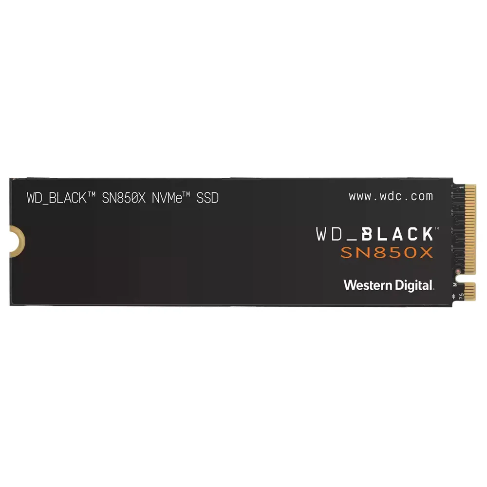 Western Digital WD_BLACK SN850X NVMe SSD 1TB | wdbb9g0010bnc-wrsn | M.2 2280 / M-Key / PCIe 4.0 x4 - retail