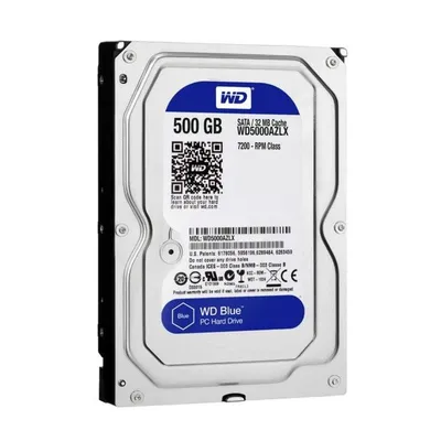 Festplatte WD Caviar Blue 500GB HDD 7200rpm SATA III 3.5"