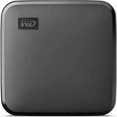 Festplatte WD Elements SE 1TB SSD USB-A USB-C 400MB/s Schwarz