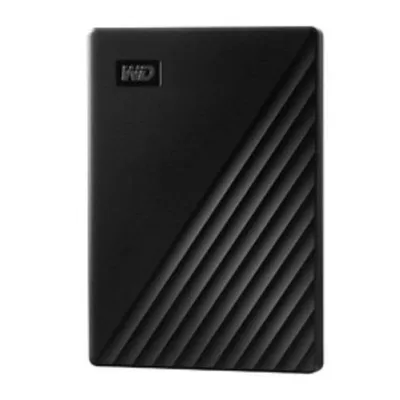 Festplatte WD My Passport 5TB HDD USB 3.2 Gen 1 Schwarz Verschlüsselung 256-bit