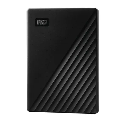 Festplatte WD My Passport 2TB HDD USB 3.2 Gen 1 Schwarz Sicherheit AES 256-bit