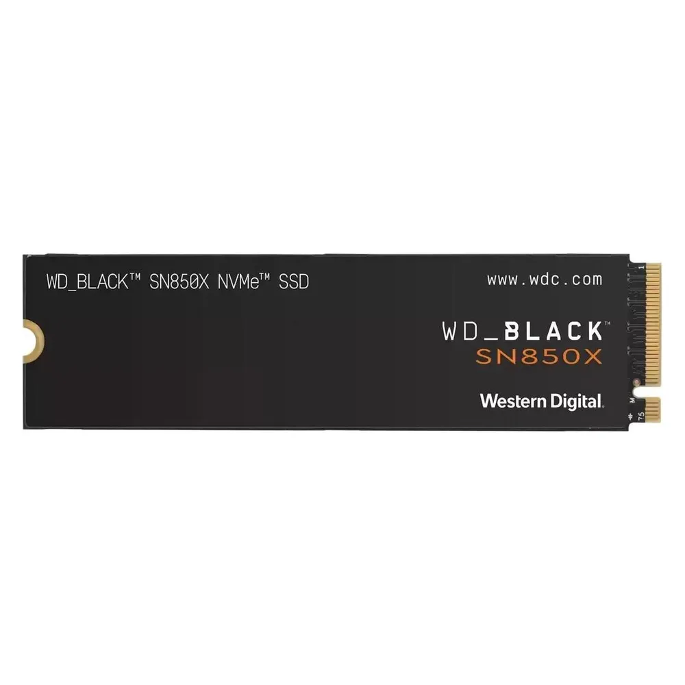 Disco Duro WD Black SN850X 4TB SSD M.2 7300MB/s mit Kühlkörper
