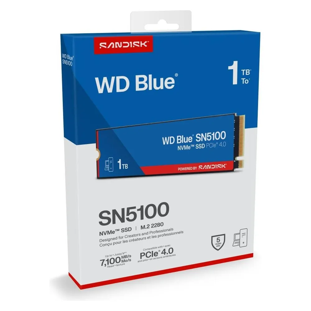WD Blue SSD "SN5100 NVMe"