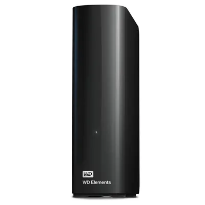 WD Elements Desktop, 6 TB, USB 3.0, Schwarz Externe HDD-Festplatte