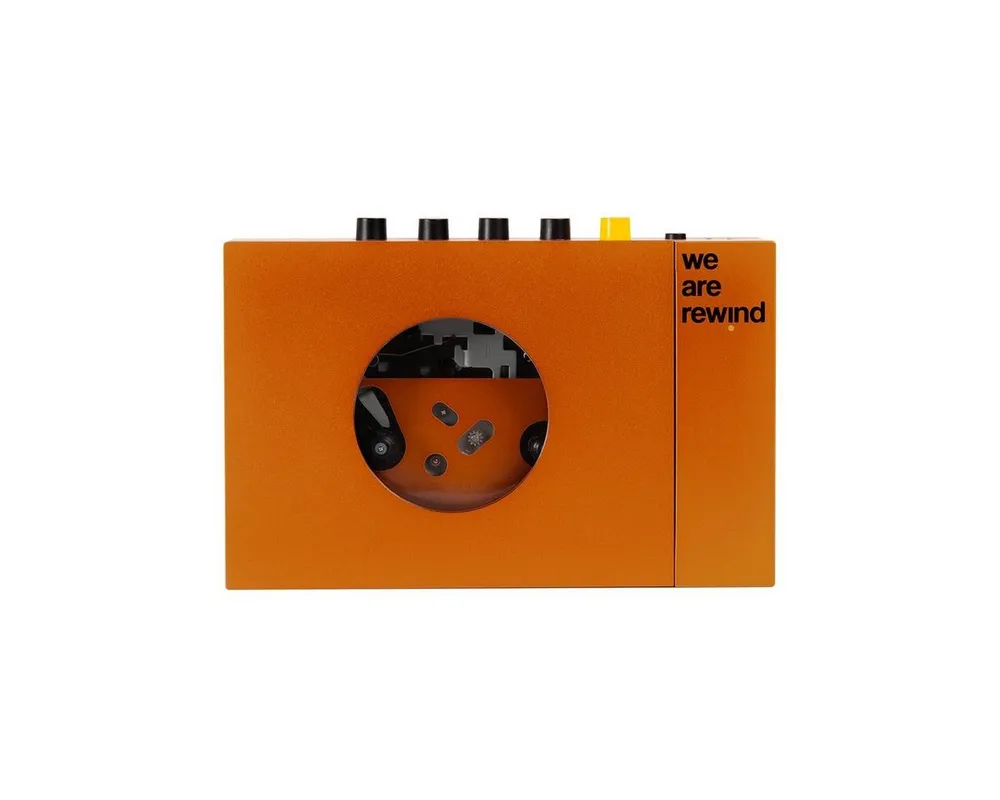 We Are Rewind Portable Bluetooth Cassette Player Kassetten Player