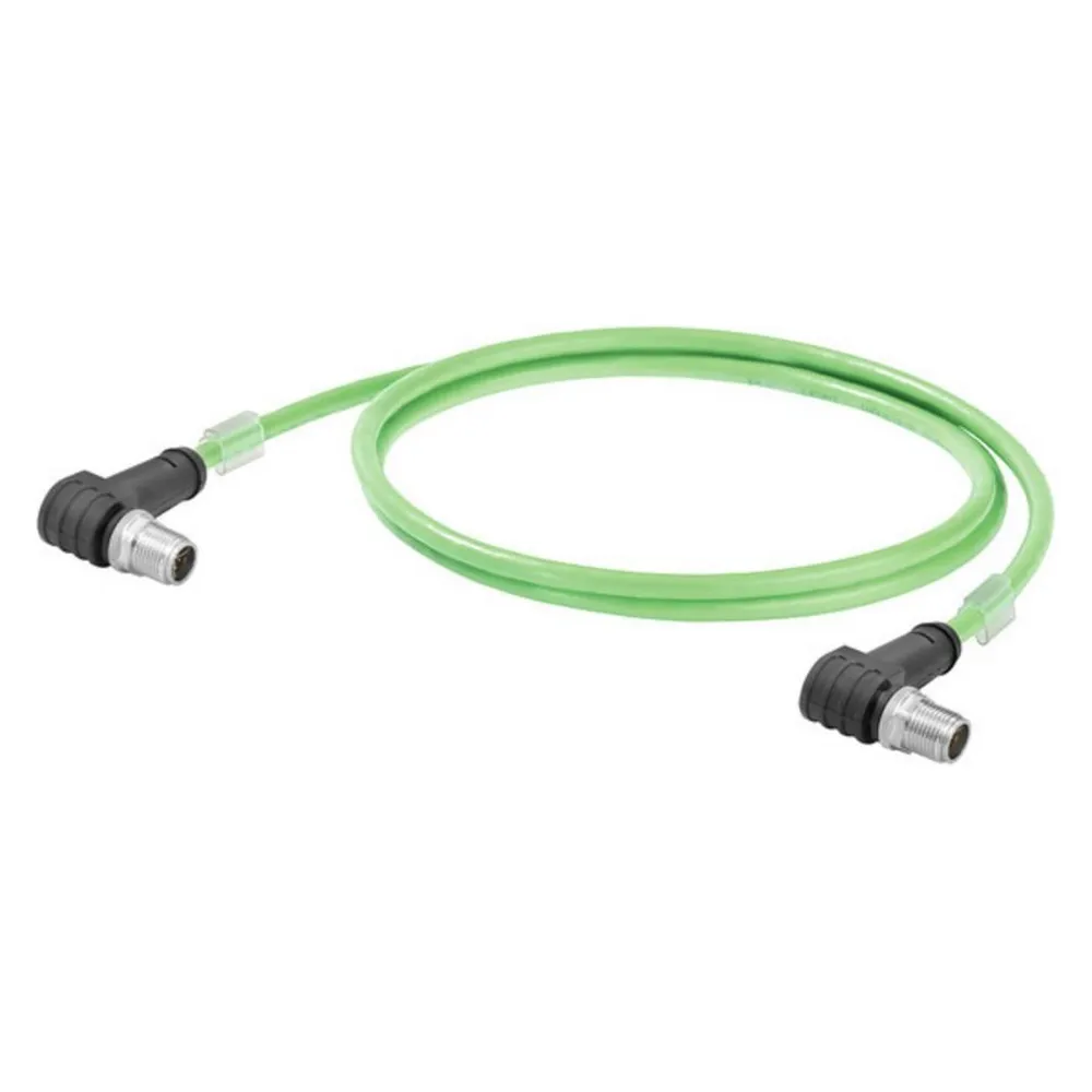 Weidmüller WEIDMUELLER 2485590050 Sensor-/Aktor-Datensteckverbinder M12 Stecker, gewinkelt 5.00 m P