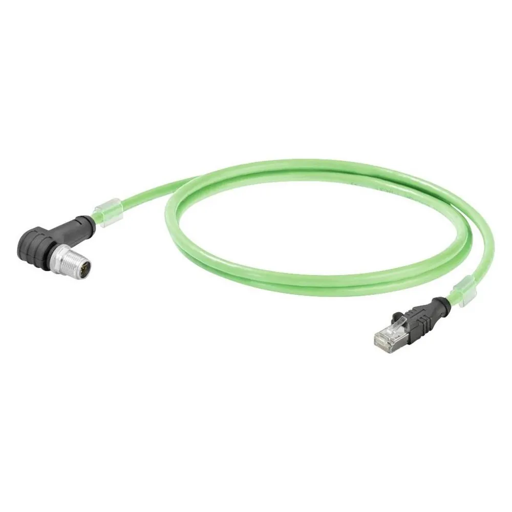 Weidmüller 2485600150 Sensor-/Aktor-Datensteckverbinder, konfektioniert M12 Stecker, gewinkelt