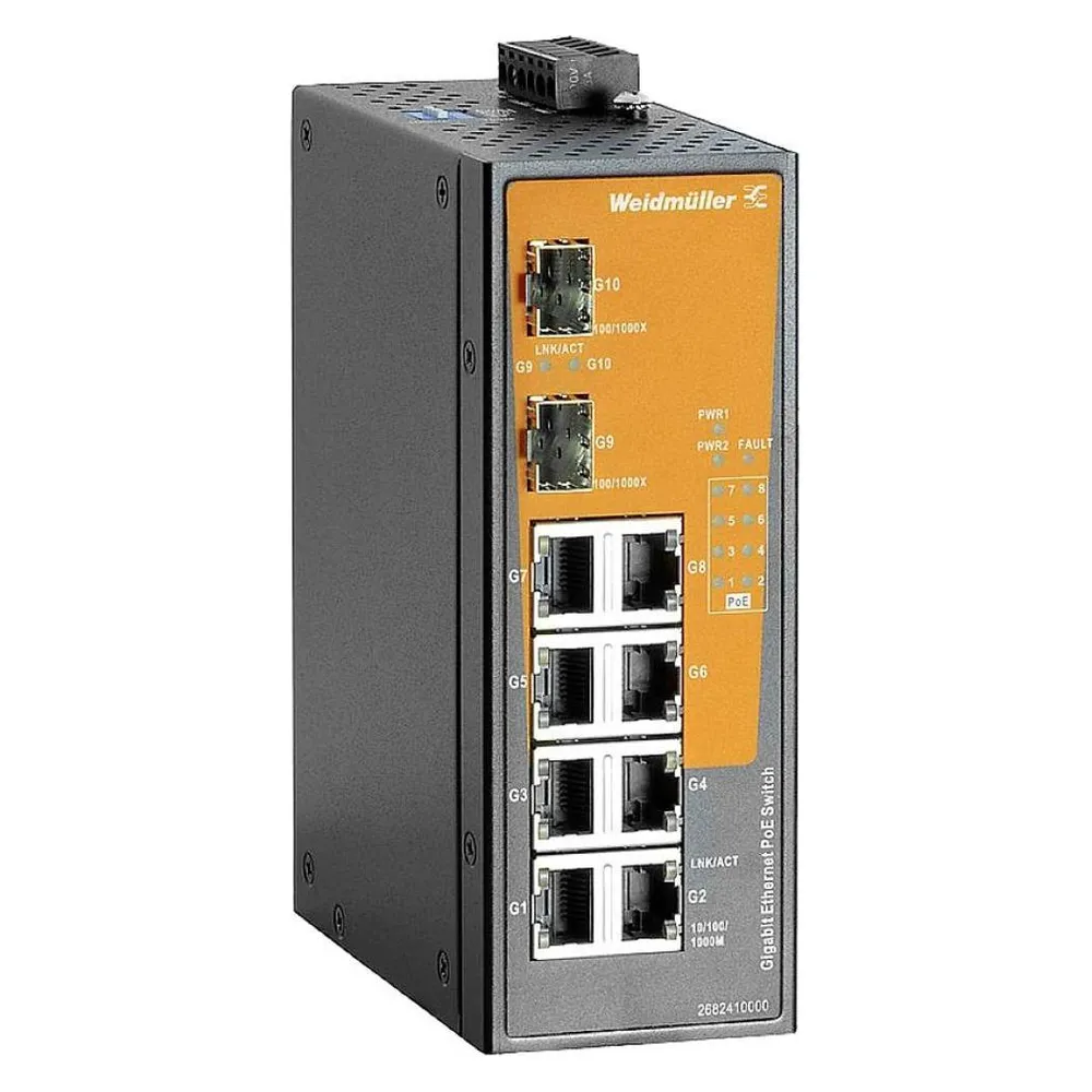 Weidmüller Netzwerk-Switch (10 Ports)