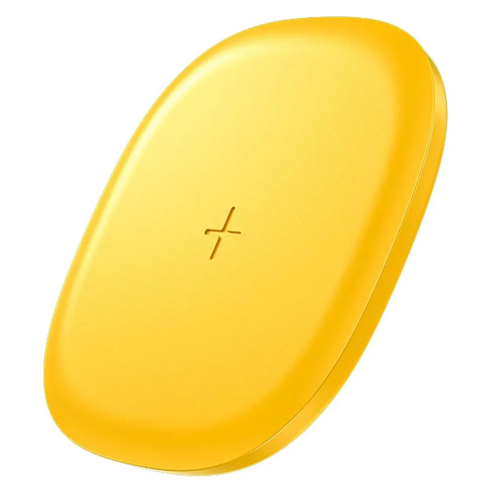 Wekome WP-U165 Tint Series – kabelloses Qi-Induktionsladegerät 15 W (gelb)