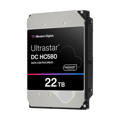 Disco Duro Western Digital Ultrastar DC HC580 22TB HDD 7200rpm SATA 512MB Cache