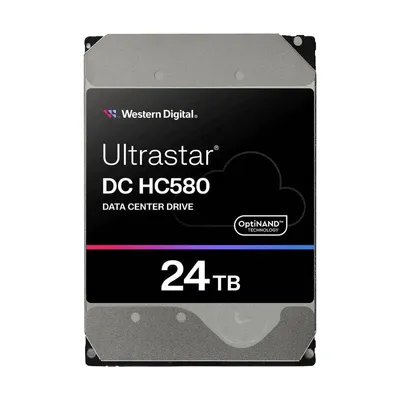 Festplatte Western Digital 24TB HDD 7200rpm 512MB 3.5" Ultrastar DC HC580 SATA