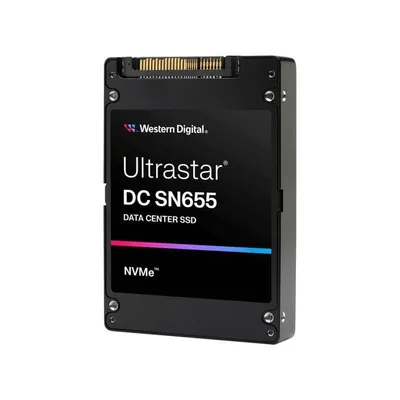 Festplatte Western Digital Ultrastar SN655 3,84TB SSD U.3 PCIe 4.0 6800MB/s Hardwareverschlüsselung
