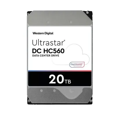 Disco Duro Western Digital Ultrastar 20TB HDD 7200rpm SATA 12Gbit/s 512MB Cache