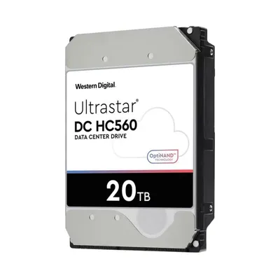Disco Duro Western Digital Ultrastar DC HC560 20TB HDD 7200rpm SAS High Endurance