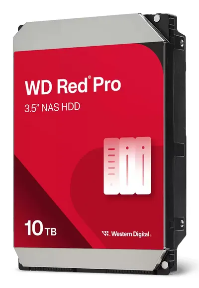 Western Digital WD Red Pro 10TB | wd103kfbx | 24/7 - 512e / 3.5" / SATA 6Gb/s