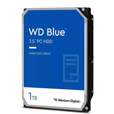 WD Blue WD10EARZ 3,5 Zoll 1 TB Festplatte HDD 5400 U/min SATA 3 64 MB