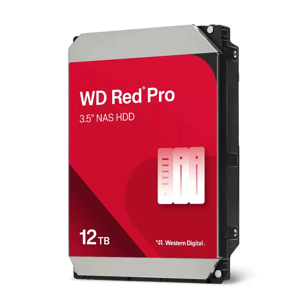 Western Digital WD Red Pro 12TB | wd122kfbx | 24/7 - 512e / 3.5" / SATA 6Gb/s