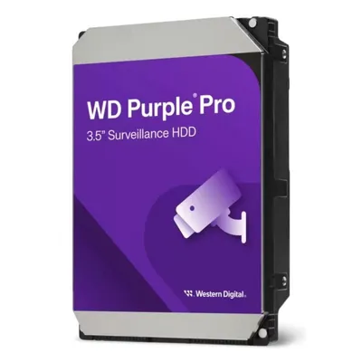 Festplatte Western Digital Purple Pro WD122PURP 12 TB 7200 RPM 512 MB 3.5" Serial ATA III Festplatte Western Digital Purple Pro WD122PURP 12 TB 7200 RPM 512 MB 3.5" Serial ATA III