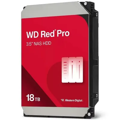 WD Red Pro 3,5 Zoll, 18 TB, 512 MB, SATA 3
