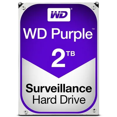 Festplatte Western Digital Purple WD20PURX 2TB HDD 5400rpm SATA 6Gb/s 64MB Cache