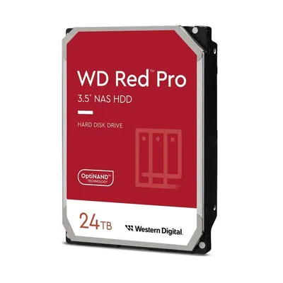 Disco Duro Western Digital Red Pro 24 TB HDD 7200rpm SATA 512 MB Cache