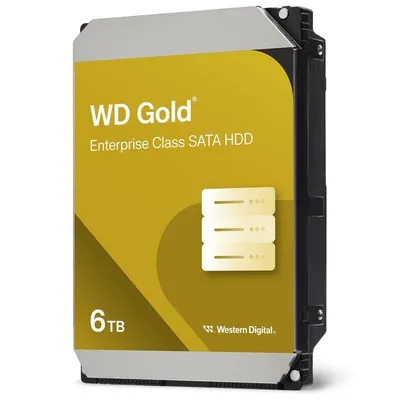 Western Digital Gold WD6004FRYZ Interne Festplatte 3.5" 6 TB Serial ATA III