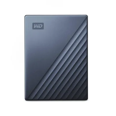 Western Digital WD My Passport Ultra blau 4TB | wdbftm0040bbl-wesn | USB-C 3.0
