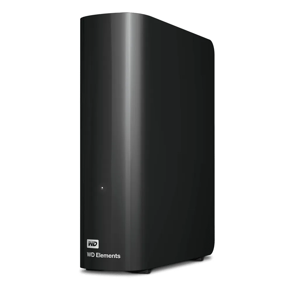 Western Digital WD Elements Desktop schwarz 22TB | wdbwlg0220hbk-eesn | USB 3.0 Micro-B