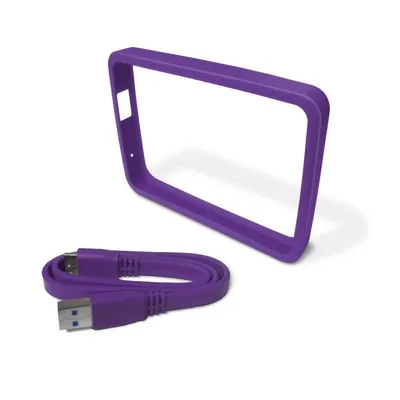 Funda Western Digital Grip Pack Violett für My Passport Ultra