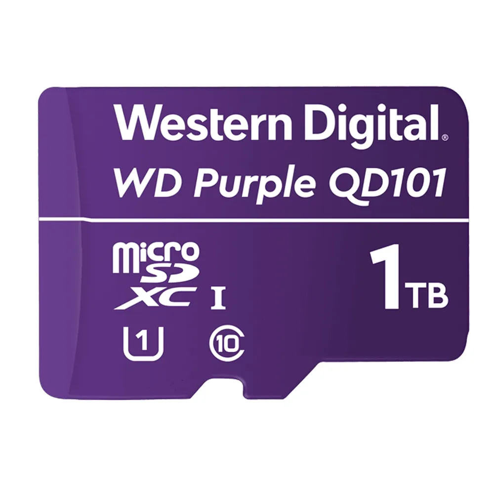 WD WD Purple SC QD101 | wdd100t1p0c-85ael0 | 1 TB - MicroSDXC