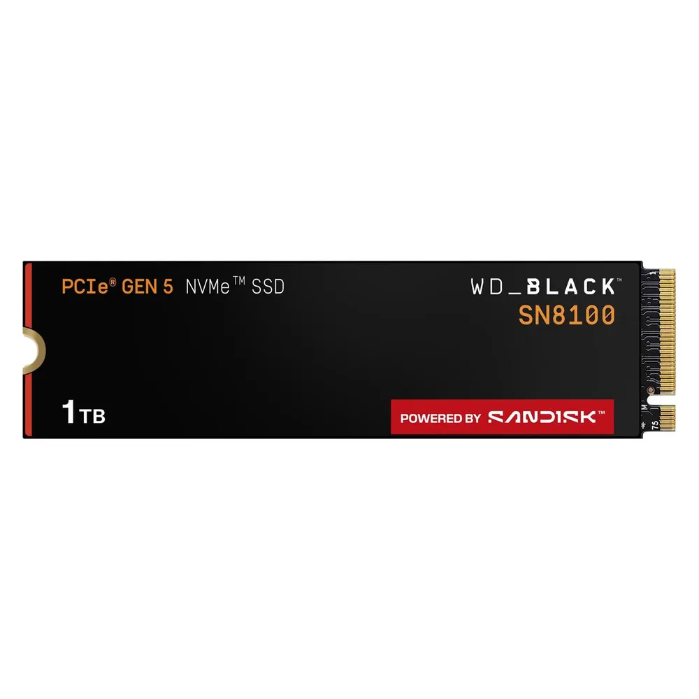 WD Black SN8100 1TB NVMe SSD