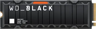 WD Black SN850X 1 TB Kühlkörper NVMe SSD