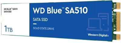 WD Blue SA510 1 TB SATA M.2 SSD