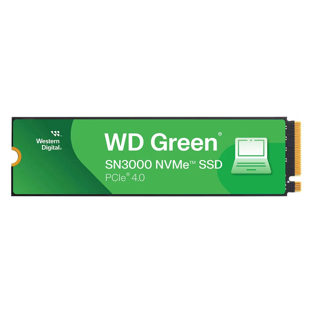 WD Green SN3000 powered by SANDISK (1000 GB, M.2, M.2 2280)