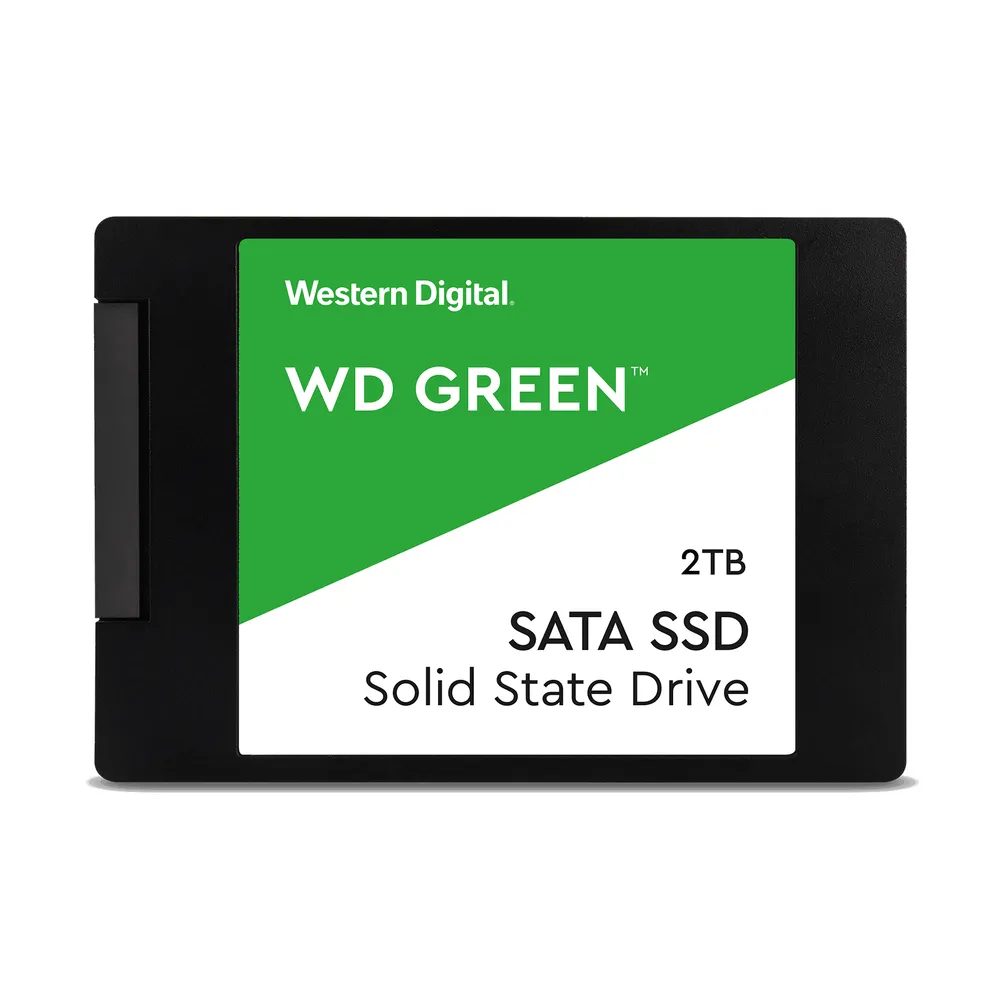 Western Digital WD Green SATA SSD 2TB | wds200t2g0a | 2.5" / SATA 6Gb/s