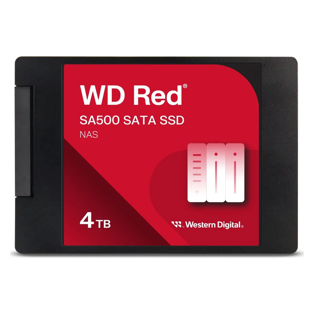 WD Red SA500 powered by SANDISK (4000 GB, 2.5")