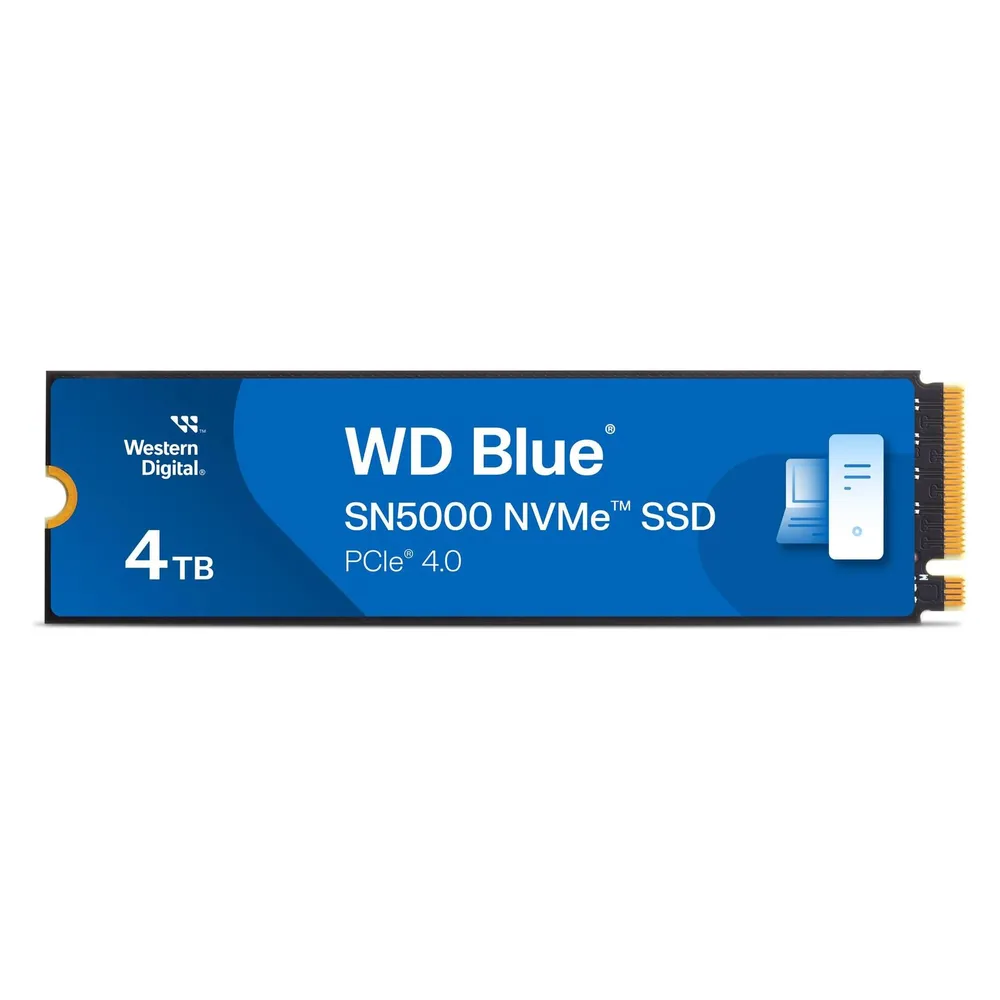 WD Blue SN5000 powered by SANDISK (4000 GB, M.2 2280)