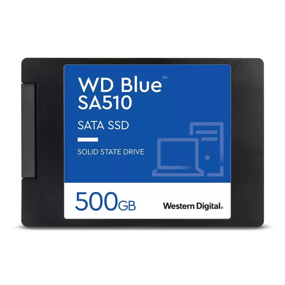 Western Digital WD Blue SA510 SSD 500GB | wds500g3b0a | 2.5" / SATA 6Gb/s