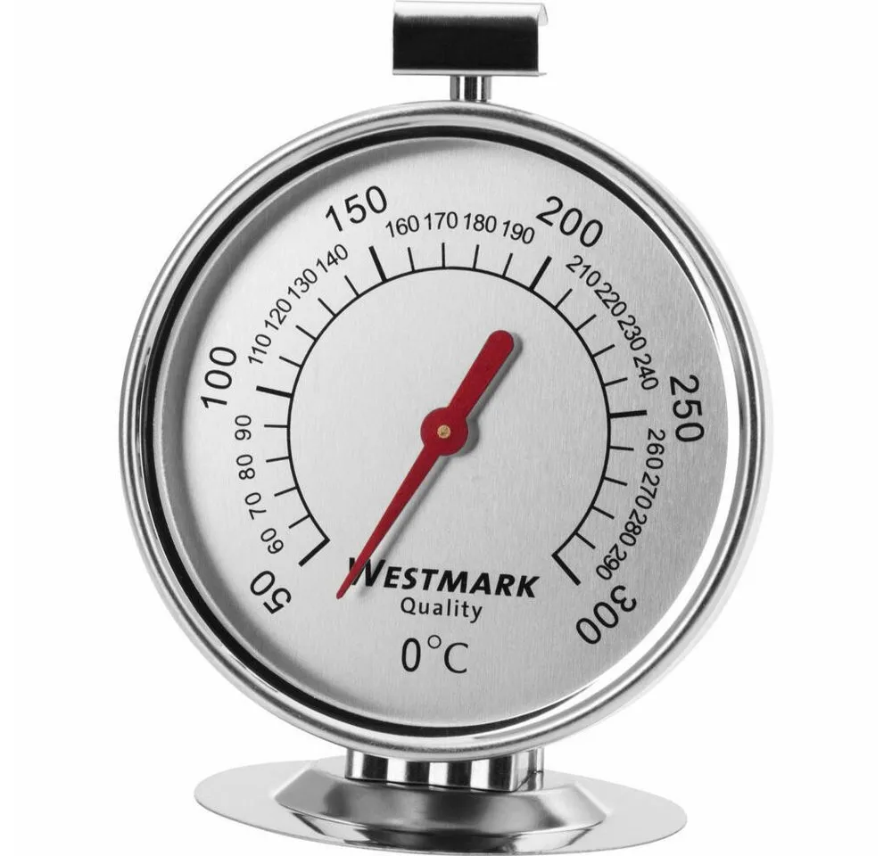 WESTMARK Backofenthermometer Messbereich: +50°C bis +300°C/ +122°F bis +572°F, rostfrei, einhängbar