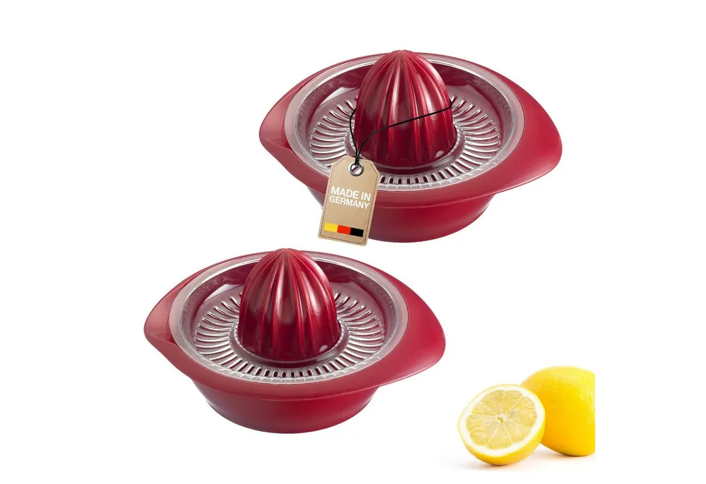 WESTMARK Zitruspresse Zitrus- und Orangenpresse »Limetta«, 350 ml, rot