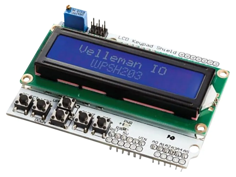 WHADDA LCD-Shield und Tastatur WPSH203